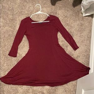 Quarter sleeve dress
